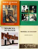 Marcel De Backer - Lot 3 boeken + 3 flyers (gesign.), Boeken, Diverse auteurs, Ophalen of Verzenden, Zo goed als nieuw, Schilder- en Tekenkunst