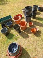 bloempotten in plastiek, Ophalen