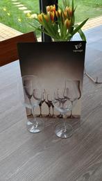 kristallen grote wijnglazen merk " van Stahl", Huis en Inrichting, Glas, Glas of Glazen, Gebruikt, Effen