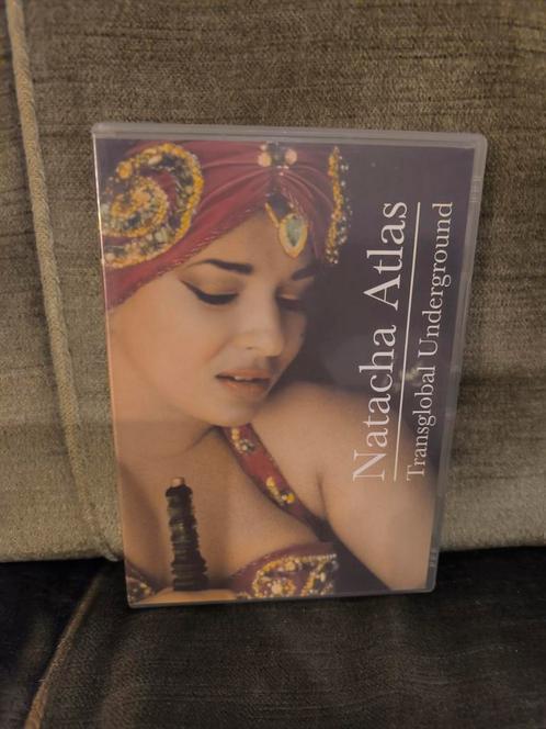 Transglobal underground.   (Natacha Atlas - DVD), Cd's en Dvd's, Dvd's | Muziek en Concerten, Zo goed als nieuw, Muziek en Concerten