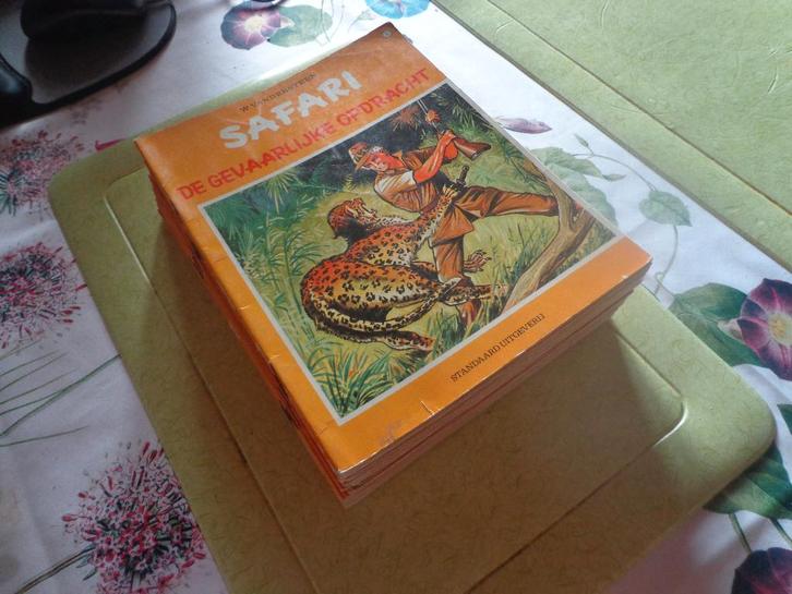 24 strips Safari, Livres, BD, Utilisé, Plusieurs BD, Enlèvement ou Envoi