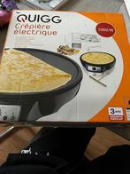 Crêpière électrique marque quigg, Gebruikt