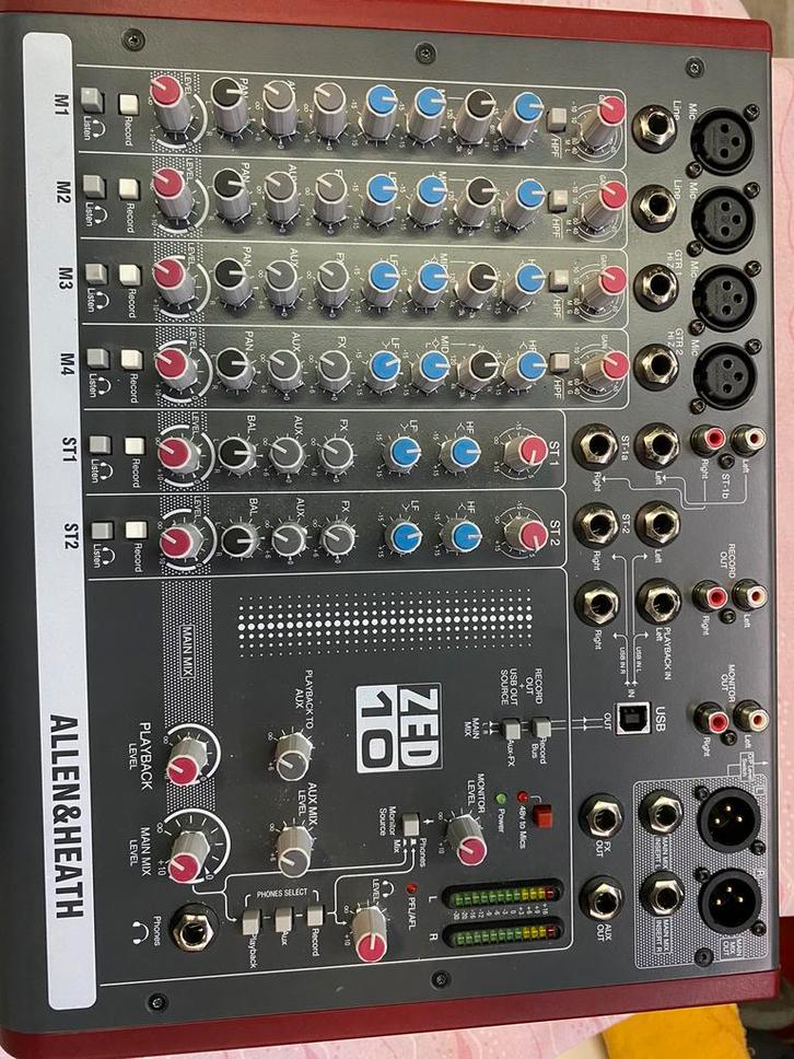 Table Mixage ALLEN HEATH ZED10, Musique & Instruments, Tables de mixage, Comme neuf, Enlèvement ou Envoi