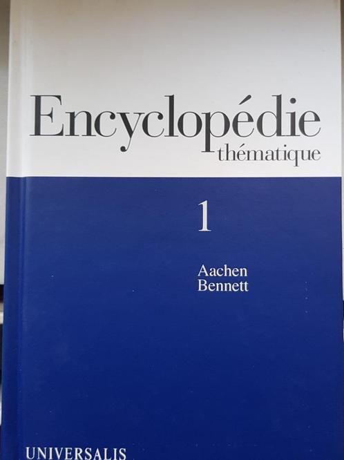 Encyclopédie thématique Universalis Edition 2005, Livres, Encyclopédies, Neuf, Série complète, Général, Enlèvement