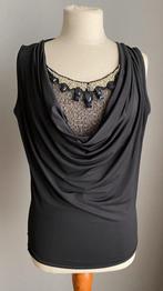 Zwart topje Morgan de Toi maat XS - NIEUW, Kleding | Dames, Verzenden, Zwart, Nieuw, Zonder mouw