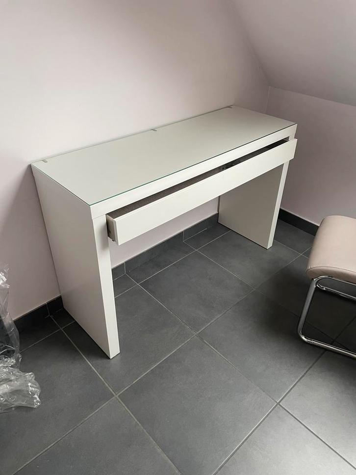 IKEA MALM Make-up Tafel – €60, Maison & Meubles, Bureaux, Comme neuf, Bureau, Enlèvement