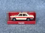BMW E28 528i lichtbeige "Notarzt" Herpa 1:87 OVP, Ophalen of Verzenden, Gebruikt, Auto, Herpa