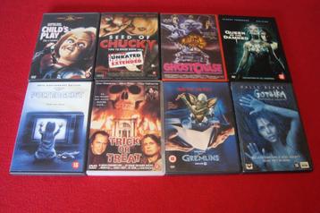 18 horror dvd's beschikbaar voor biedingen