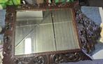 Antiek spiegel  Glas niet gebarsten, is leiding op plafond!, Ophalen, 50 tot 100 cm, 100 tot 150 cm