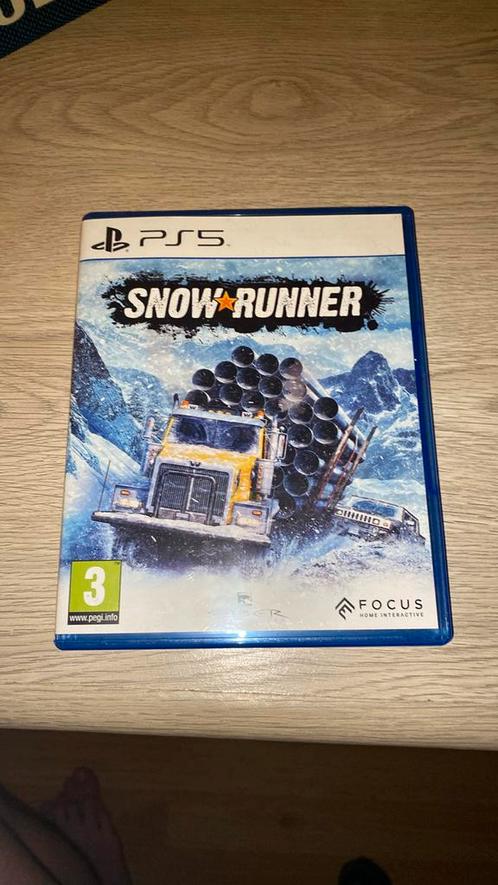 Snowrunner PS5, Consoles de jeu & Jeux vidéo, Jeux | Sony PlayStation 5, Comme neuf, Enlèvement ou Envoi