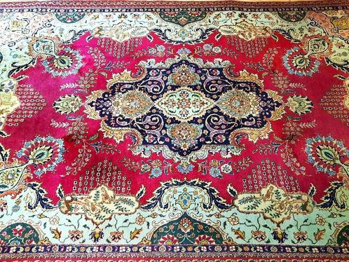 Mooi Antieke Perzisch tapijt (Tabriz) Uit IRAN- 315 x 200 cm, Antiquités & Art, Tapis & Textile, Enlèvement