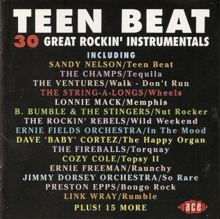 Teen Beat Vol.1 t/m Vol.5 - Various, Cd's en Dvd's, Cd's | Verzamelalbums, Zo goed als nieuw, Pop, Ophalen of Verzenden