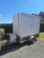 koelaanhangwagen te huur, Ophalen, Gebruikt