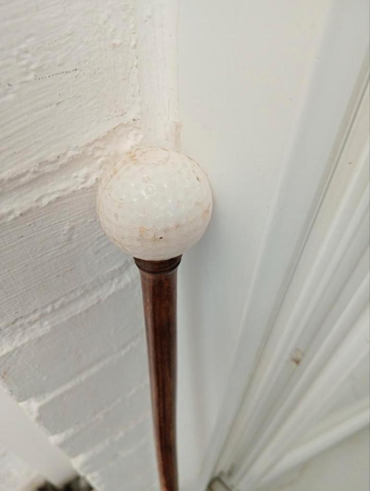 Golfbal met riet, Diversen, Wandelstokken