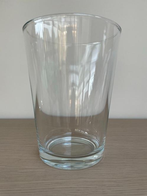 Glazen vaas (3 stuks), Huis en Inrichting, Woonaccessoires | Vazen, Gebruikt, Overige kleuren, Minder dan 50 cm, Glas, Ophalen