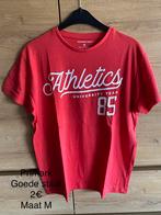 T-shirt Primark maat M, Vêtements | Hommes, T-shirts, Comme neuf, Taille 48/50 (M), Primark, Rouge