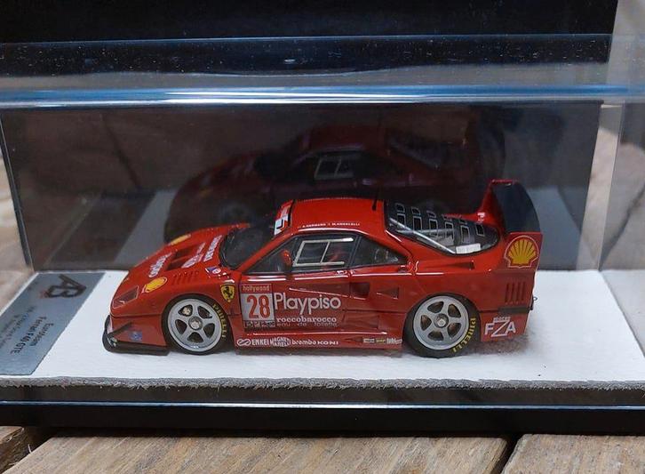 Ferrari F40 1/43 zeer zeldzaam 1/30 stuks, Hobby & Loisirs créatifs, Voitures miniatures | 1:43, Comme neuf, Voiture, Autres marques