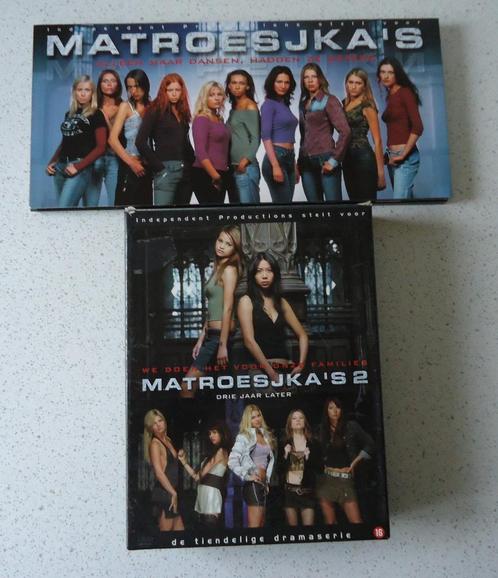 2 STUKS met 4 DVD BOXEN "Matroesjka's 1 en 2" als Nieuw !, Cd's en Dvd's, Dvd's | Thrillers en Misdaad, Zo goed als nieuw, Maffia en Misdaad