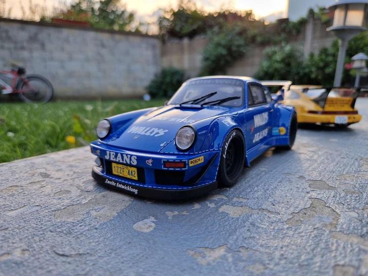 PORSCHE 911 (964) RWB Body Kit Osho - 1/18 - PRIX : 129€, Hobby en Vrije tijd, Modelauto's | 1:18, Nieuw, Auto, Overige merken