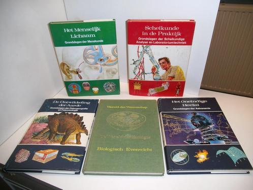 Boek-Wereld der wetenschap ( 5 delen ), Boeken, Kinderboeken | Jeugd | 13 jaar en ouder, Gelezen, Non-fictie, Ophalen of Verzenden