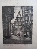 Zeer mooie tekening met Oost-Indische inkt, Ophalen of Verzenden