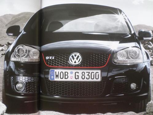 Volkswagen VW Golf GTI 2005 Brochure, Boeken, Auto's | Folders en Tijdschriften, Volkswagen, Ophalen of Verzenden