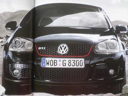 Brochure de la Volkswagen VW Golf GTI 2005, Livres, Autos | Brochures & Magazines, Volkswagen, Enlèvement ou Envoi