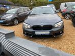 BMW 118i automaat, Auto's, Zwart, Zwart, Leder, Bedrijf