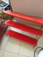 ANCIENNE ETAGERE VINTAGE   ROUGE, Verzenden, Zo goed als nieuw