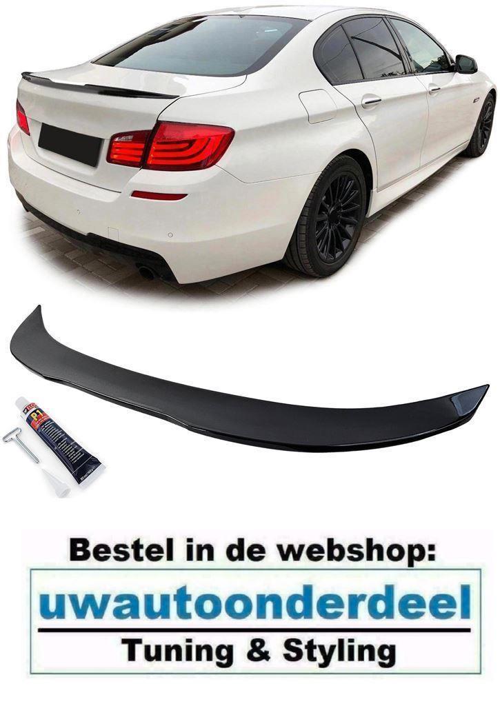 Achterklep Ducktale Spoiler Glans Zwart Voor Bmw 5 Serie F10, Auto diversen, Tuning en Styling, Verzenden