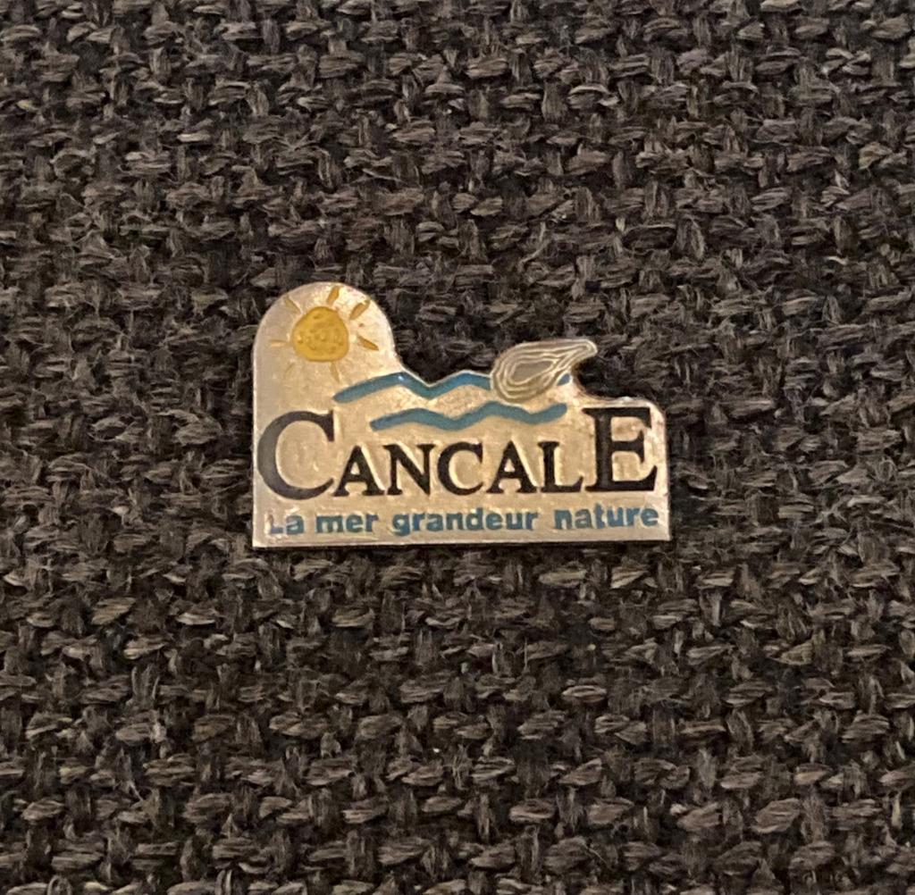 PIN - CANCALE - LA MER GRANDEUR NATURE - FRANCE - FRANKRIJK, Collections, Envoi, Utilisé, Ville ou Campagne, Insigne ou Pin's