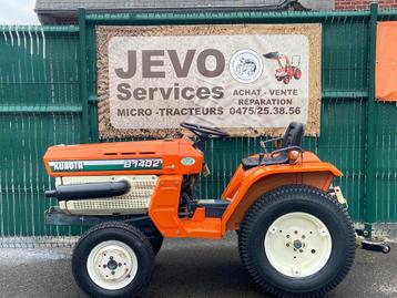 Micro tracteur Kubota 4x4 19ch beschikbaar voor biedingen