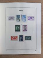 EUROPA postzegels op DAVO bladen in album, Ophalen, Postfris, Overige thema's