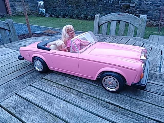 Rolls-Royce Barbie jaren 80, Verzamelen, Poppetjes en Figuurtjes, Ophalen of Verzenden