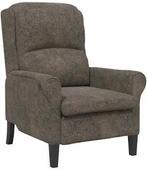 Bruine fauteuil gratis, Huis en Inrichting, Fauteuils, Ophalen, Gebruikt, Stof