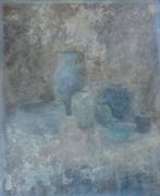 PIET BEKAERT / STILLEVEN VAZEN / OLIEVERF / 121x101cm KADER, Ophalen