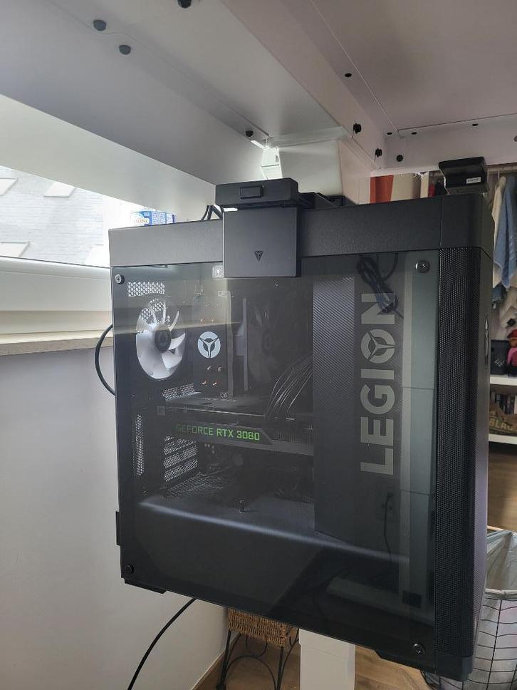 Tour PC Légion + 2 écrans + clavier et souris (2023), Computers en Software, Desktop Pc's, Zo goed als nieuw, 4 Ghz of meer, SSD
