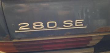 Mercedes 280SE + opel frontera 4x4 2.0 oldtimer beschikbaar voor biedingen