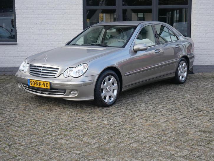 Mercedes-Benz C 240 Elegance Airco Xenon Pdc Leder Memory st, Auto's, Mercedes-Benz, Bedrijf, C-Klasse, ABS, Airbags, Boordcomputer