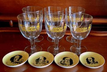 Vintage "Trappistes Rochefort" set: 4 Arzberg schalen + 6 an beschikbaar voor biedingen