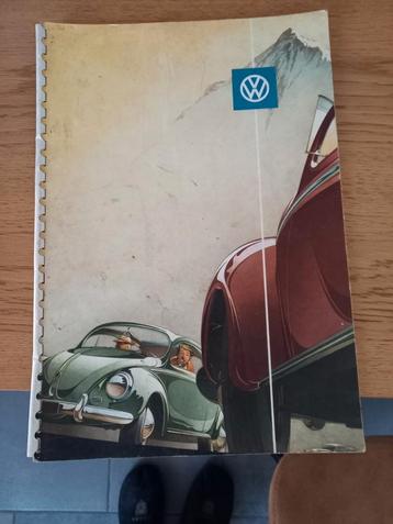 Livre de PUB( véritable) de VW Coccinelle de 1951