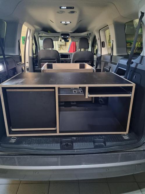 Camperbox vw caddy, Caravans en Kamperen, Kampeermeubelen, Zo goed als nieuw, Campingmeubel-accessoire, Ophalen
