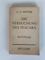 Die Versuchung des Pescara, C.F. Meyer, 1961, Enlèvement, Utilisé