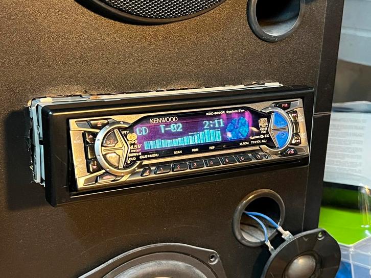 Kenwood KDC-9090R Oldschool, Auto diversen, Autoradio's, Zo goed als nieuw, Ophalen of Verzenden