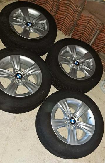 BMW velgen met runflat winterbanden van 3161i F30. beschikbaar voor biedingen