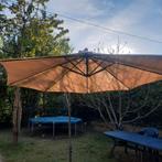 Parasol flottant, Ophalen, Zo goed als nieuw, Zweefparasol, Verstelbaar