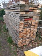 houtenbalken 17cm op 6,3cm tussen de 425cm en de 110cm lang, Doe-het-zelf en Bouw, Hout en Planken, Ophalen, Gebruikt, Balk, Vuren