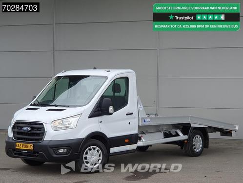 Ford Transit 130pk Autotransporter Airco Cruise Lier Euro6 O, Auto's, Bestelwagens en Lichte vracht, Bedrijf, Te koop, Centrale vergrendeling