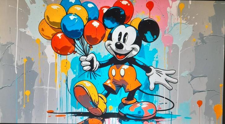giclee micky mouse  xxl, Collections, Disney, Neuf, Enlèvement