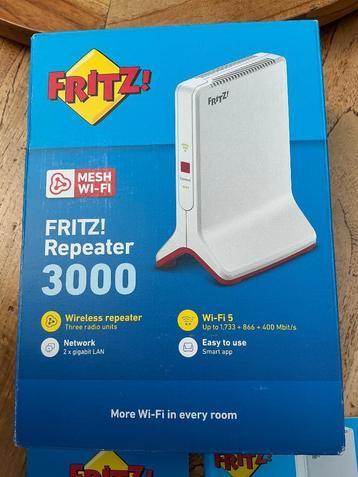 FRITZ! Repeater 3000 mesh WiFi versterker/accespoint  beschikbaar voor biedingen